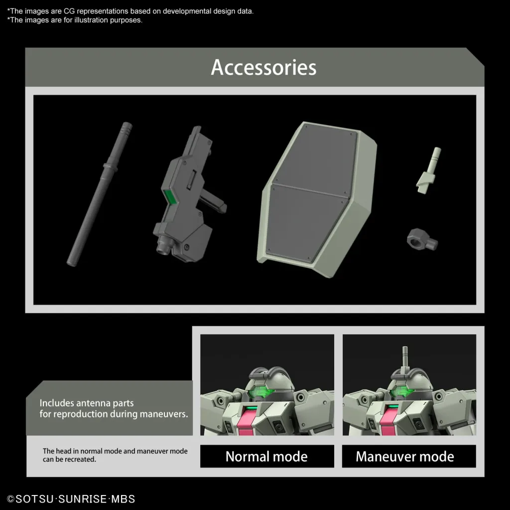 GUNDAM - HG 1/144 Demi Trainer - Model Kit